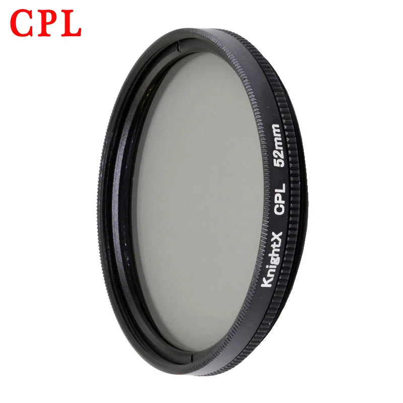 37Mm 52Mm 58Mm Cell Phone Mobile Camera Lens Filter Phone Clip Filter CPL ND Star Universal Clip Polarizing Accessories